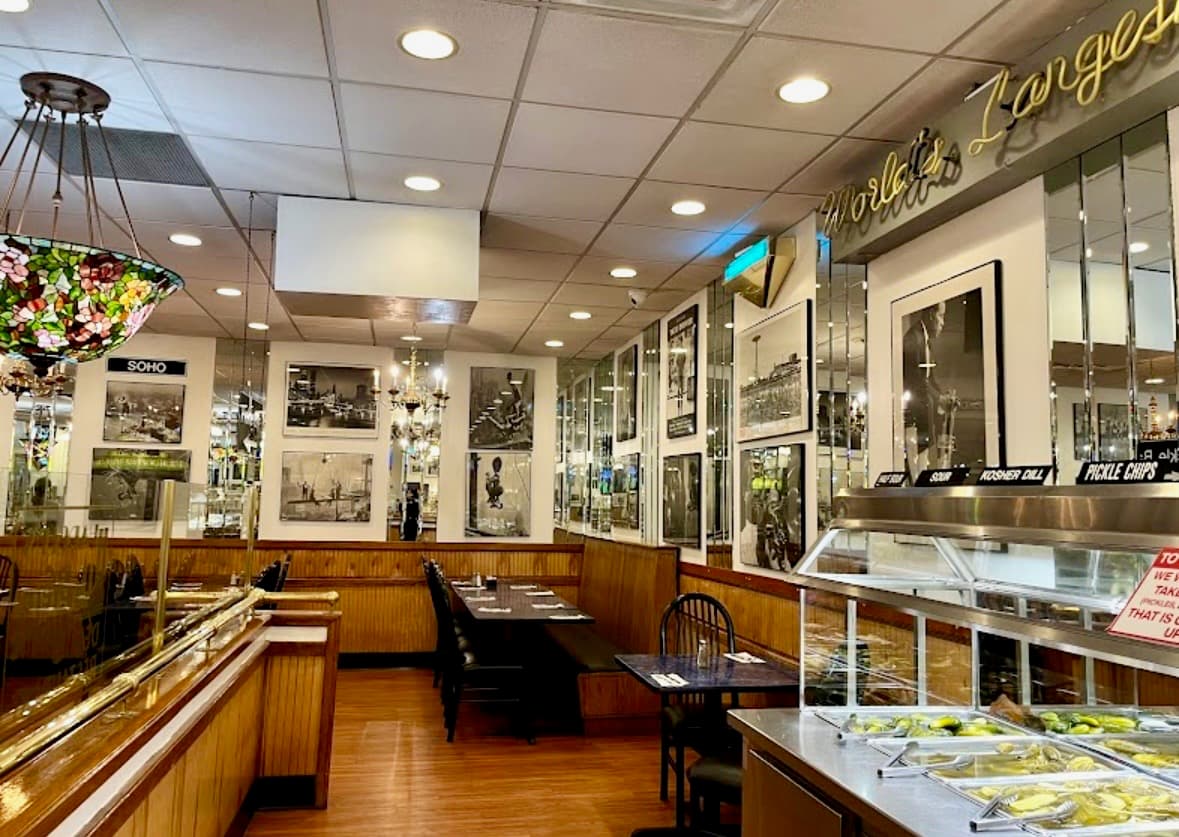 Harold's Famous Deli interior dining area