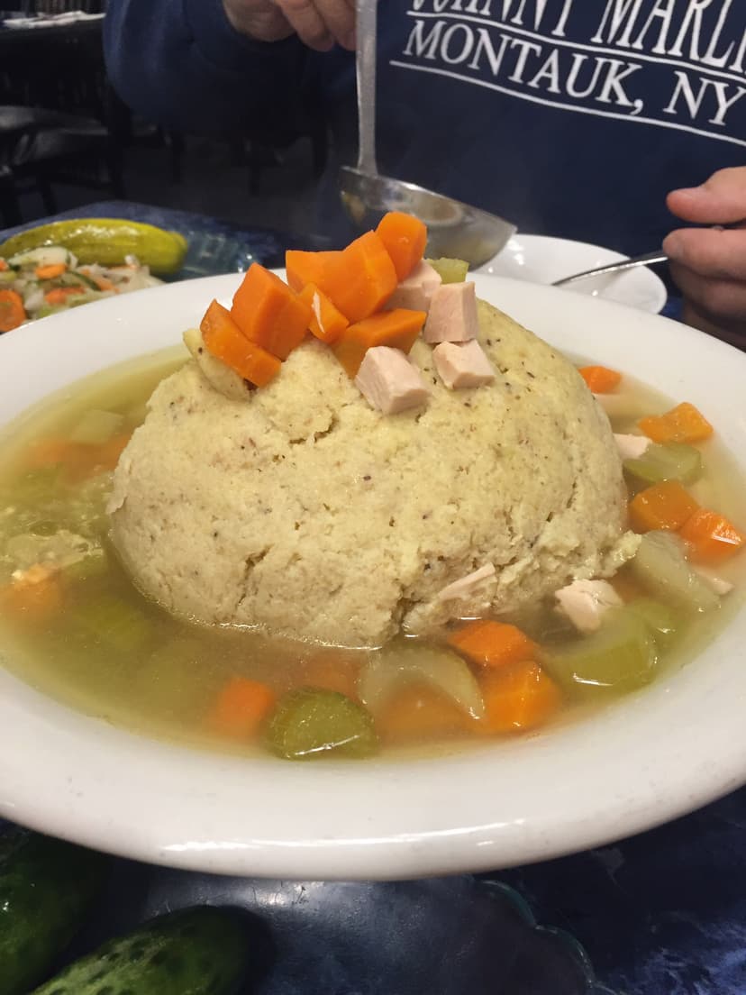 Homemade Chicken Soup with Matzo Ball