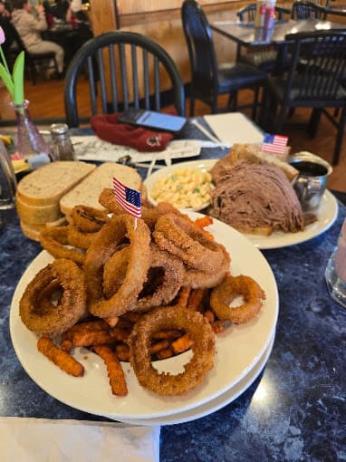 Batter Dipped Onion Rings at Harold's Famous Deli